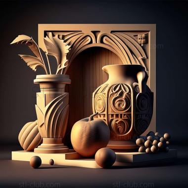 3D model still life (STL)